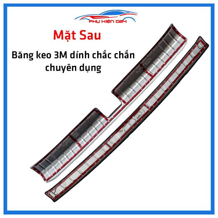 Ốp chống trầy cốp City 2021-2022 thép không gỉ vân Titan chống trầy bảo vệ xe