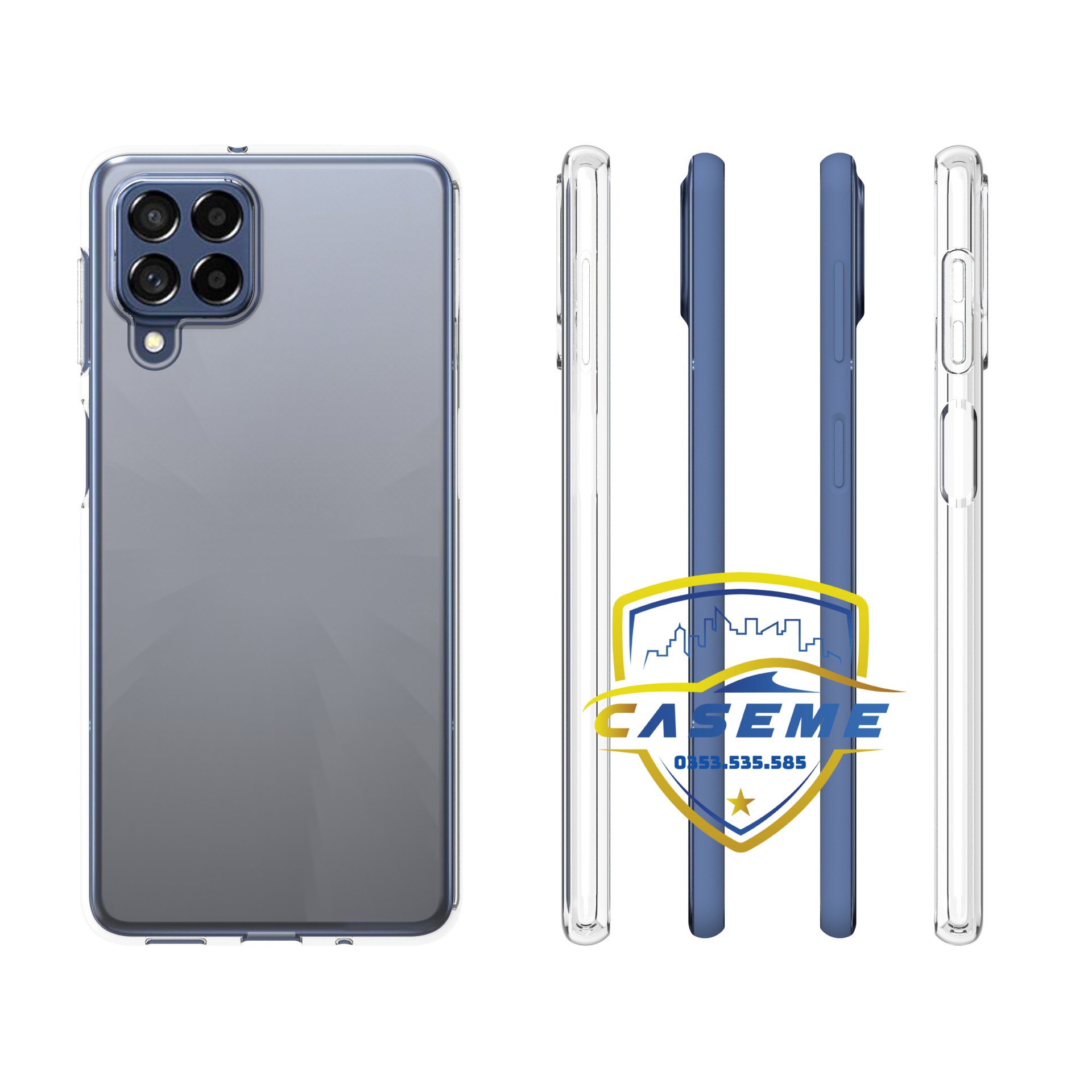 Ốp Lưng Dành Cho Samsung M53 5G Silicon Dẻo Trong Suốt Cao Cấp