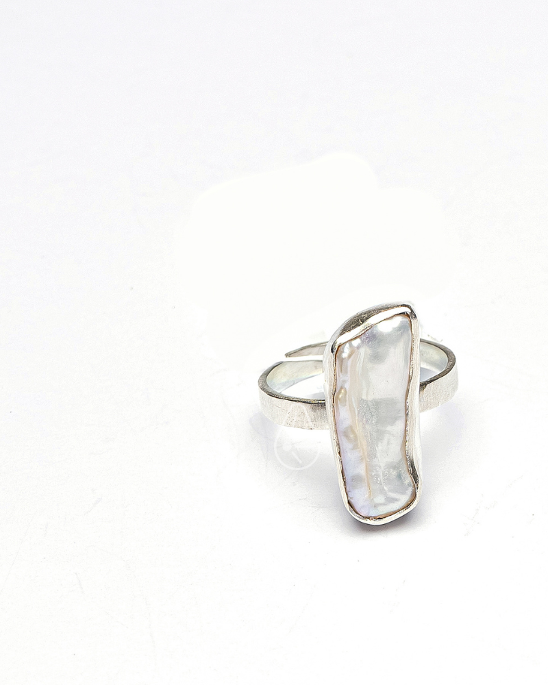 Nhẫn ngọc trai Silver Ring Baroque A SET SOREI