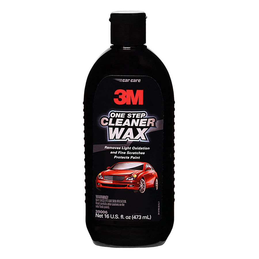 Dung Dịch Phá Xước Và Tạo Bóng Bề Mặt Sơn Ô Tô 3M 39006 3M One Step Cleaner Wax