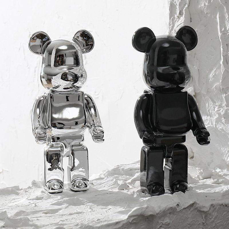 Tượng Gấu – Bearbrick07, tượng trang trí, trang trí để bàn, quà tặng decor