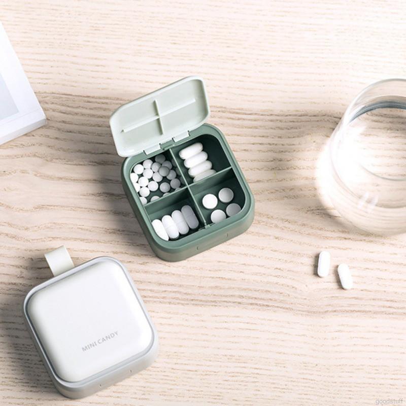1 Hộp Đựng Thuốc Viên Tiện Lợi Khi Đi Du Lịch