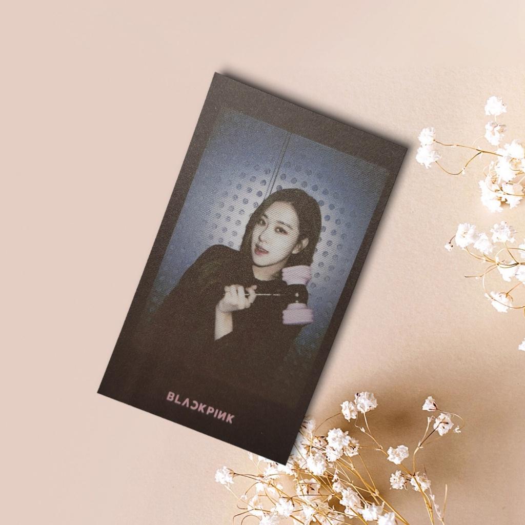 BLACKPINK LIGHTSTICK - Ver BLACK - Giấy Cứng C300 - Cán Màng Bảo Vệ