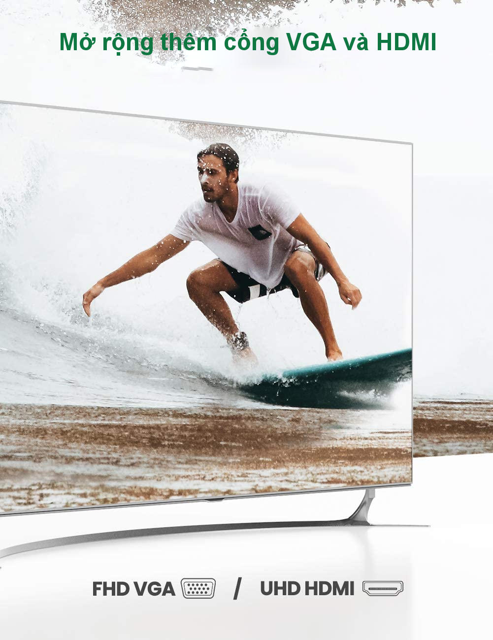 Bộ chuyển đổi đa năng UGREEN CM121 CM212 cho MacBook, Dell XPS 13, và thiết bị máy tính điện thoại hỗ trợ USB type C - Hàng chính hãng
