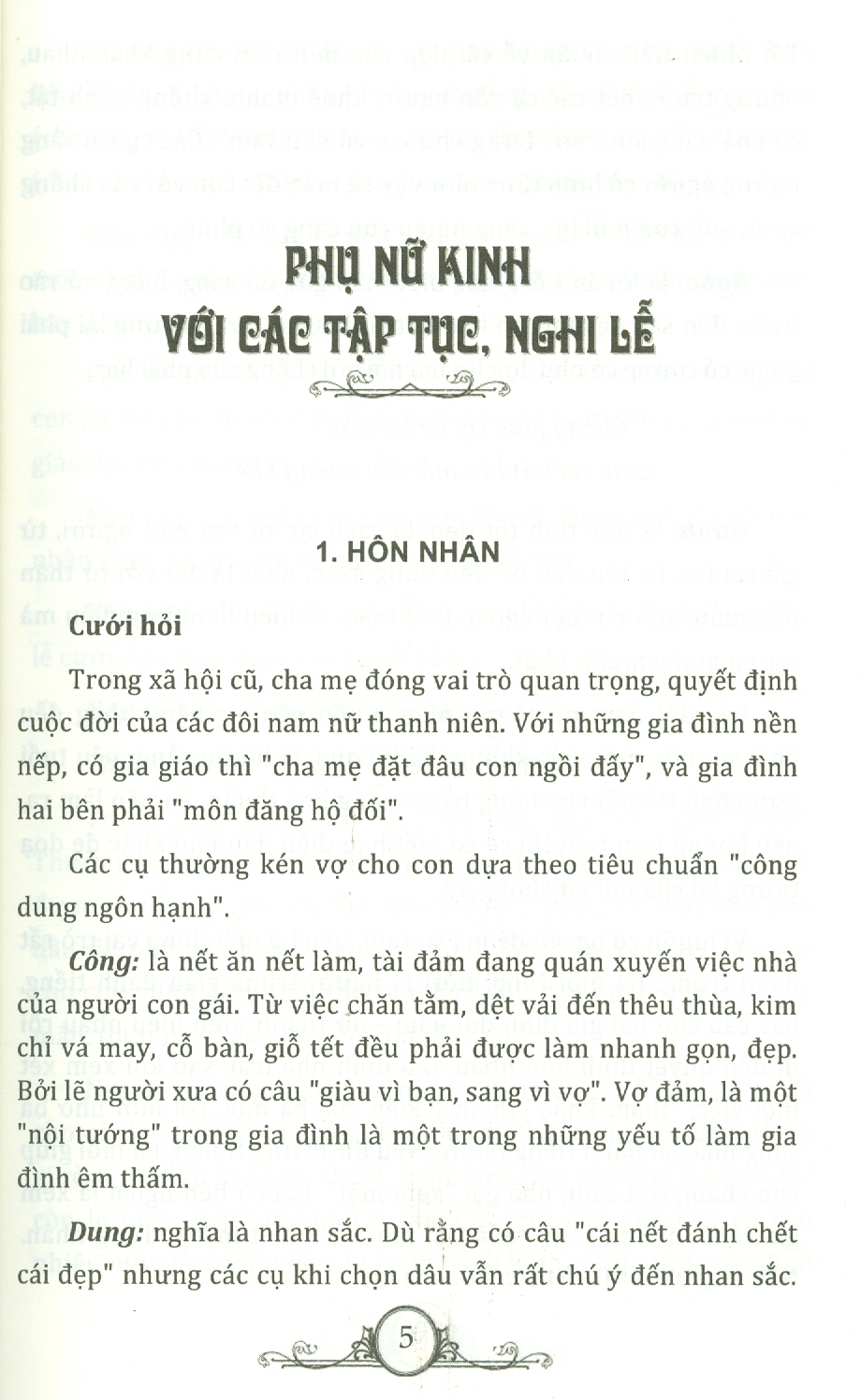 Nghi Lễ Và Tập Tục Người Việt Với Phụ Nữ