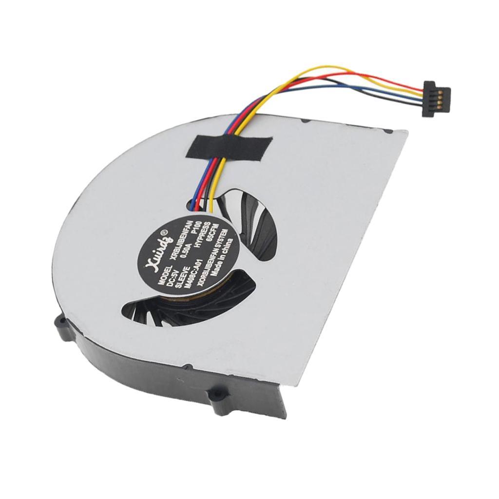 CPU Cooling Fan Laptop Computer Replacement Part for 5V 0.5A