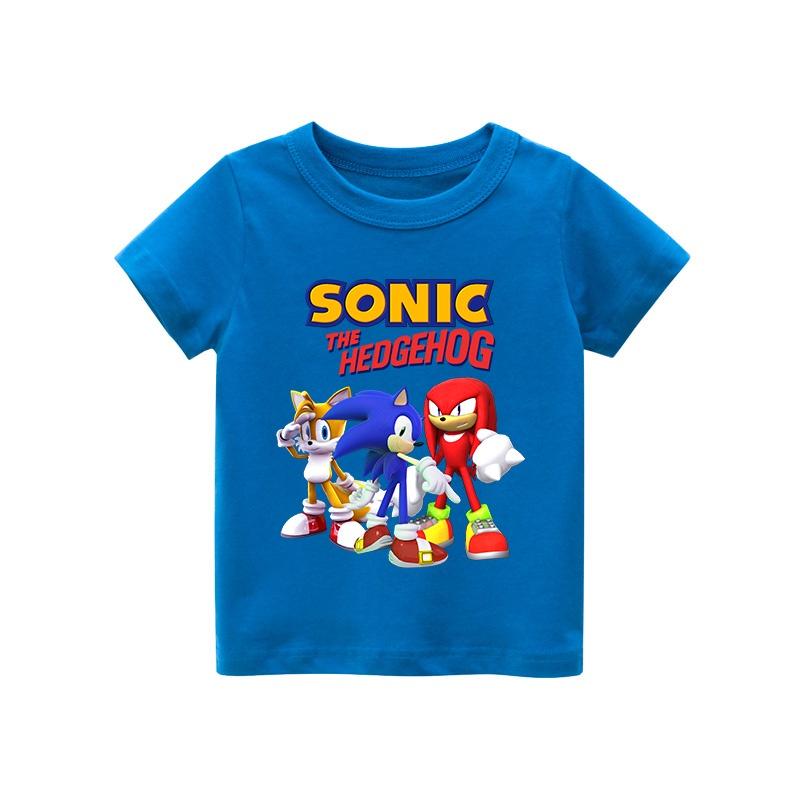Áo thun trẻ em SONIC 5 , 8 màu áo, đầy đủ size có big size, MÀU KHÁC NHẮN TIN SHOP