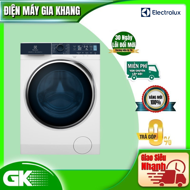 Máy giặt cửa trước Electrolux 10kg EWF1042Q7WB - Diệt 99.9% vi khuẩn, giặt sạch sâu, không cặn giặt tẩy, kết nối Wifi