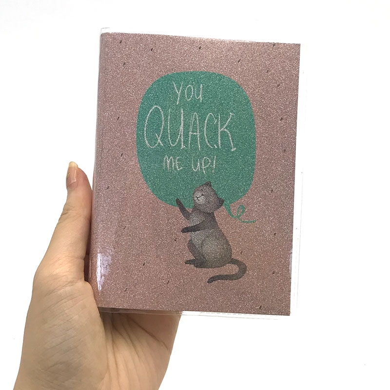Sổ Note 64917 - Mẫu 1 - Hồng/Xanh Lá
