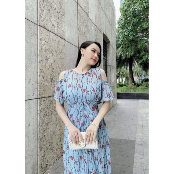 ĐẦM MAXI VOAN TAY CUTOUT