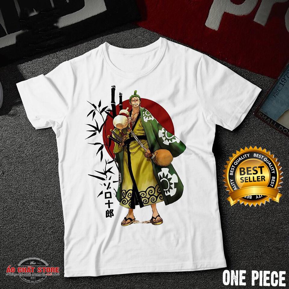 (ẢNH THẬT) Áo Thun One Piece Luffy Chibi Siêu Chất | Áo Phông Đảo Hải Tặc Đẹp