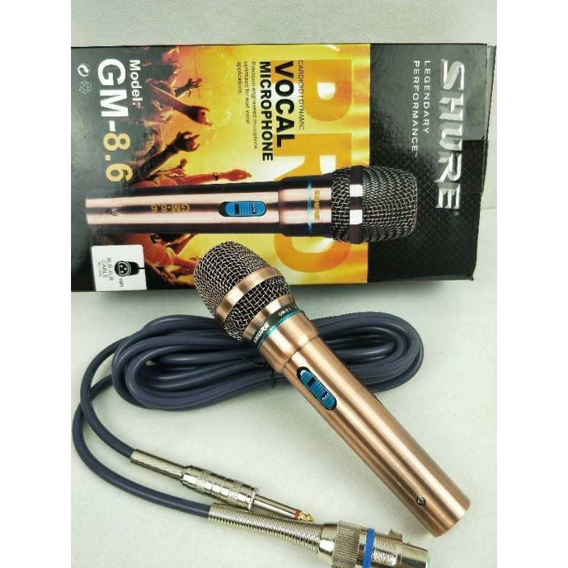 MICRO  DÂY KARAOKE SHURE GM 8.6 - HÀNG NHẬP KHẨU