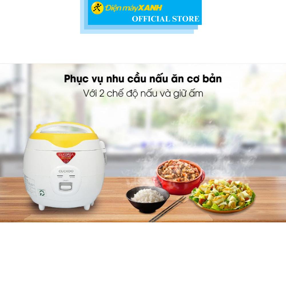 Nồi cơm nắp gài Cuckoo 1.08 lít CR-0671 - Hàng Chính Hãng