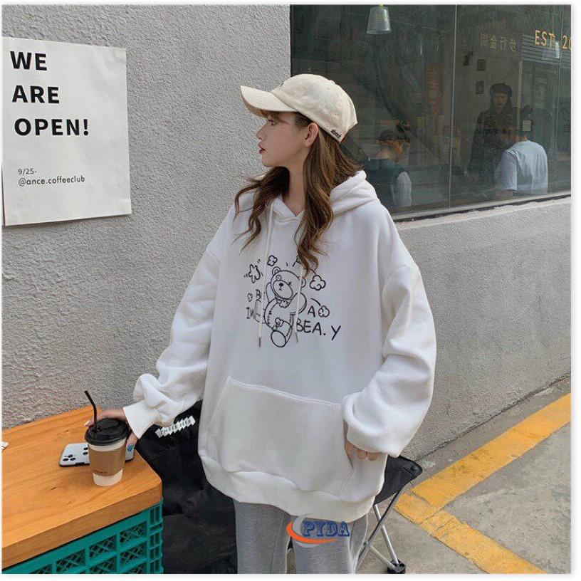 ÁO KHOÁC HOODIES NỮ FROM RỘNG,NHIỀU MÀU SẮC XINH XẮN KHÁNH AN FASHION