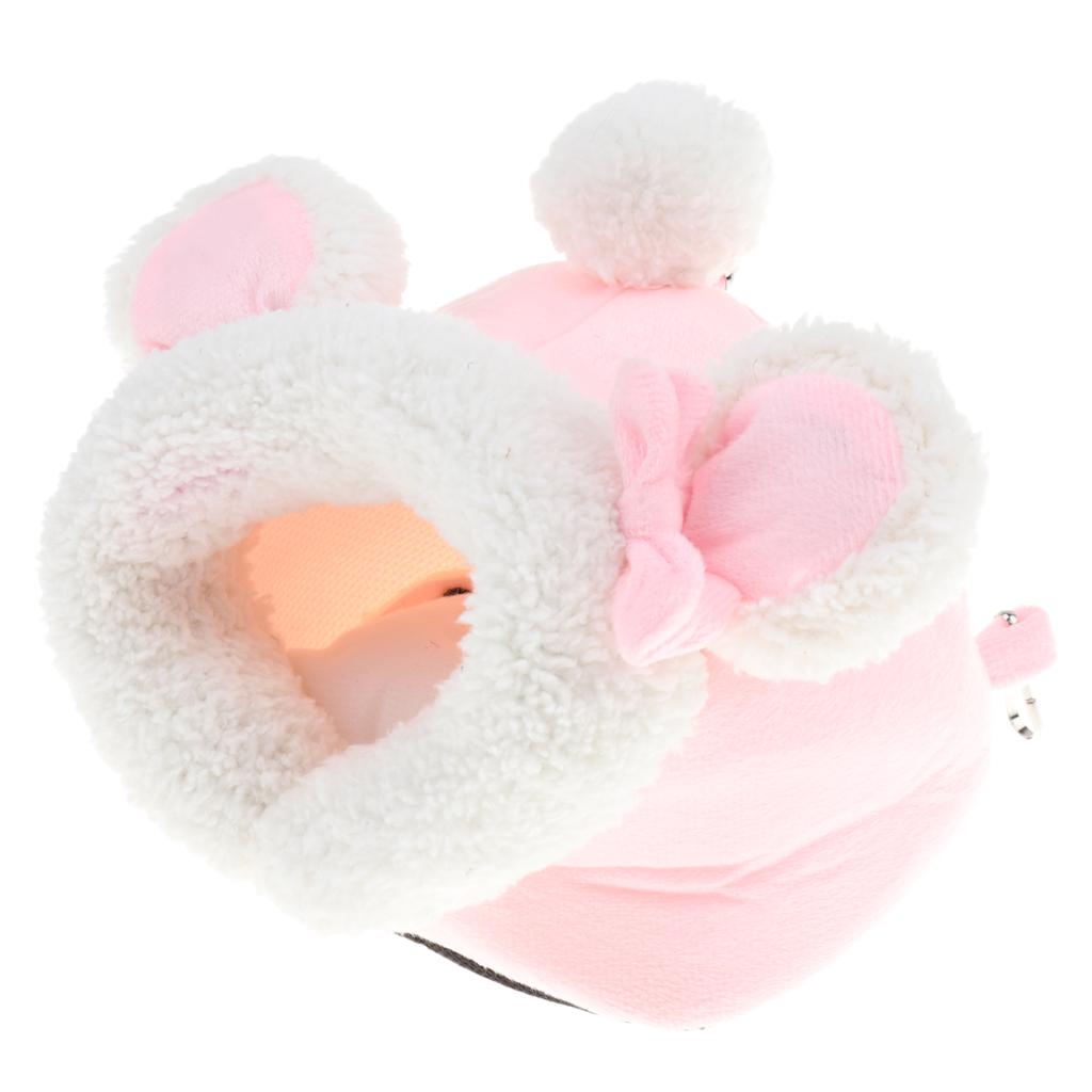 Small Pet Dwarf Hamster Guinea Pig Bed House Pets Winter Warm Sleeping Nest
