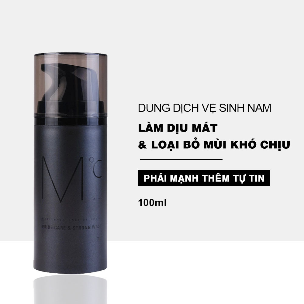 [ Tặng dao cạo râu ] Dung dịch vệ sinh nam MdoC Pride Care &amp; Strong Wash 100ml JN-MD02