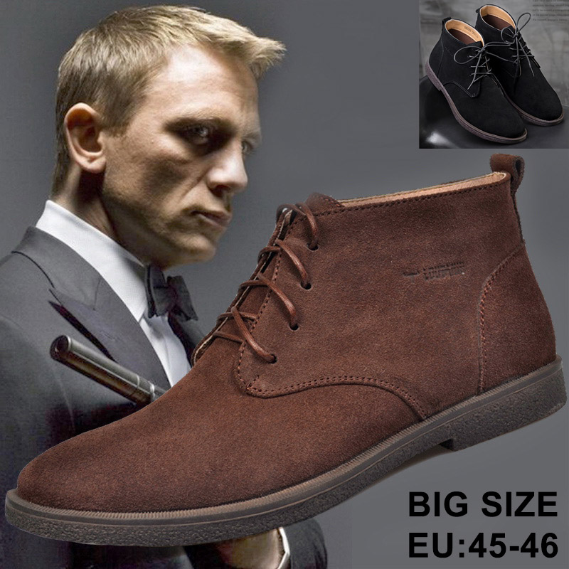 Giày Boot (bốt) Chukka-Desert, giày cổ cao big size cỡ lớn cho nam chân to cân đối