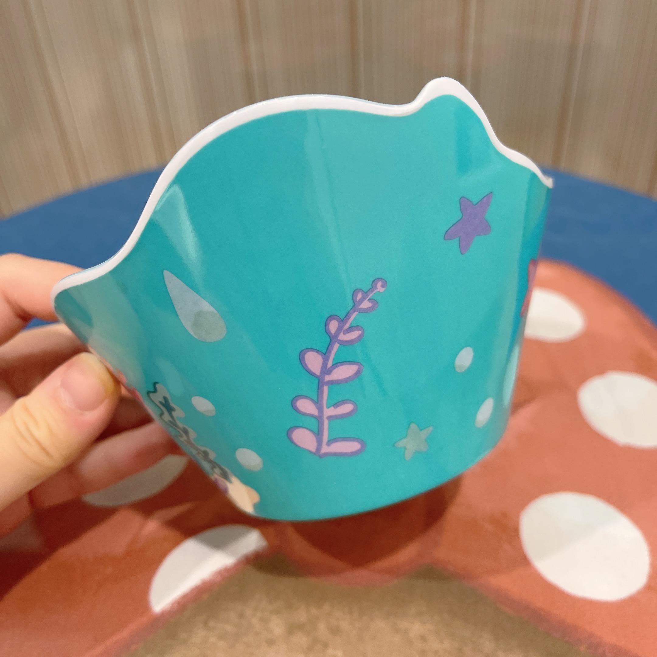 Chén ăn tô nhựa melamine hình công chúa Ariel nàng tiên cá Disney nổi 3D cho trẻ em bé gái - CHENARIEL