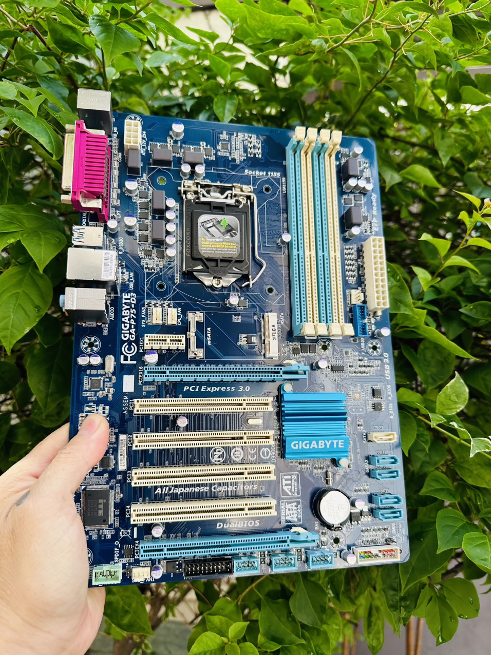 Bo Mạch Chủ (Mainboard) GIGABYTE P75-D3 + VGA 1GB (HÀNG CHÍNH HÃNG)