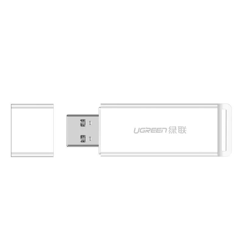 Ugreen UG40753CM104TK Màu Trắng Đầu đọc thẻ nhớ USB 3.0 sang SD TF cao cấp - HÀNG CHÍNH HÃNG