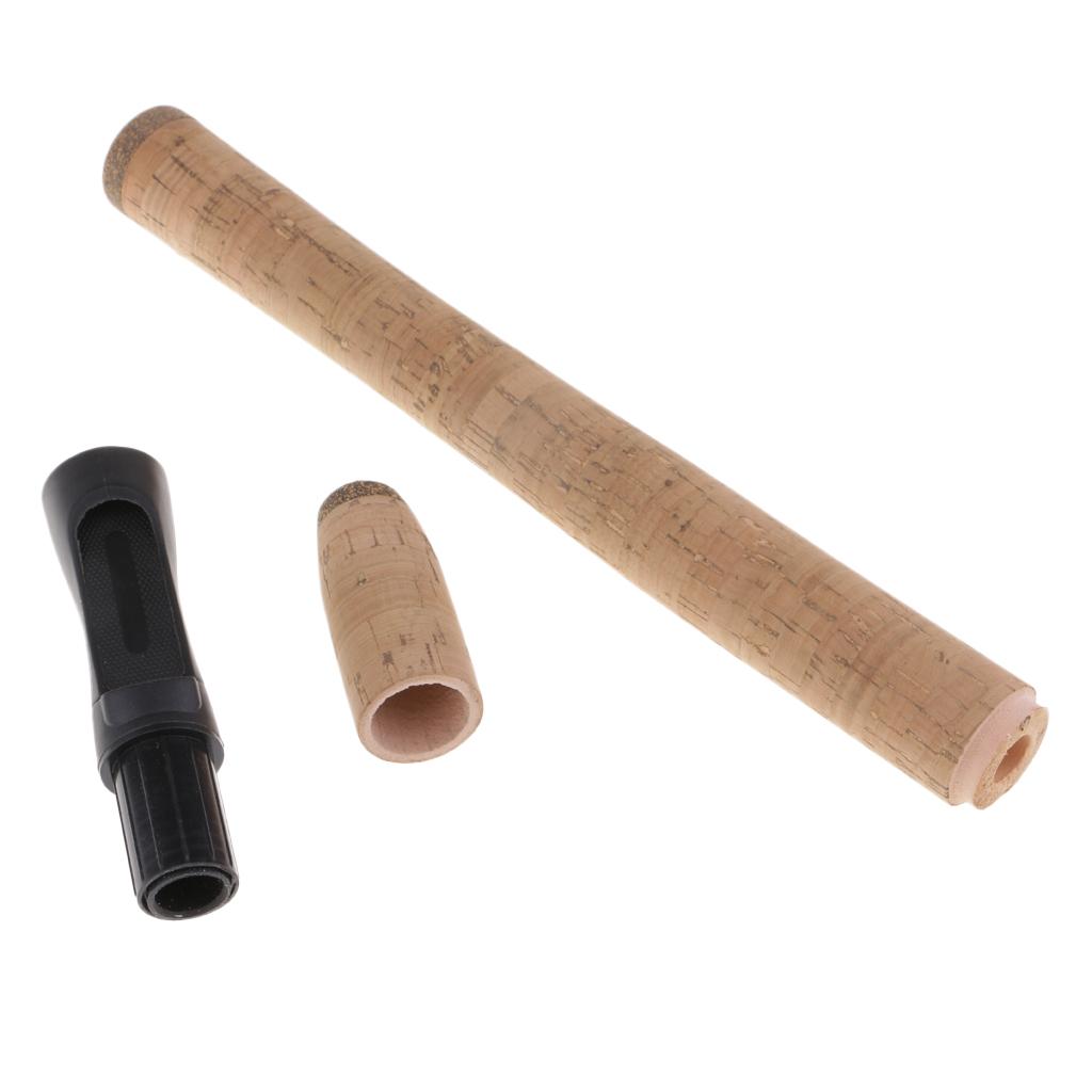 Fishing Rod Cork Handle Kit DIY Spinning Rod Building Reel Seat Replacement