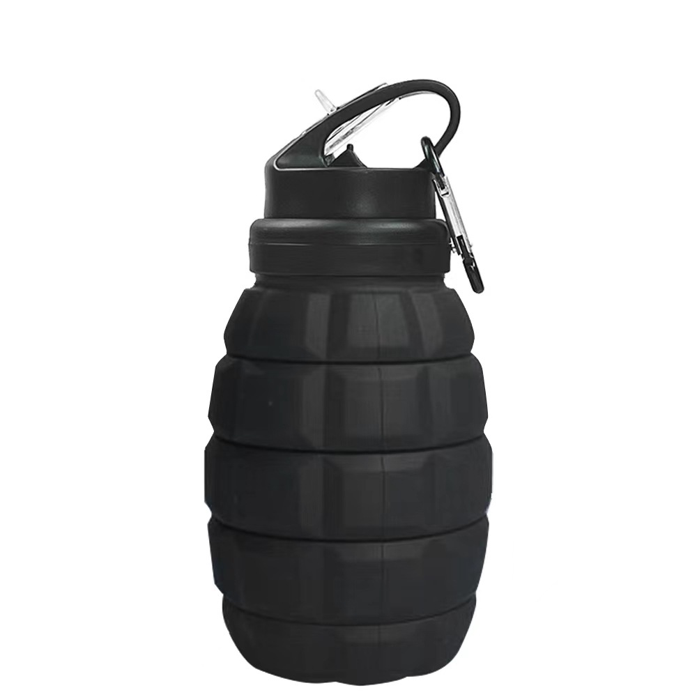 Bình nước Silicon hình quả mìnn dung tích 600ml/Độc đáo, bắt mắt nhưng rất hữu dụng