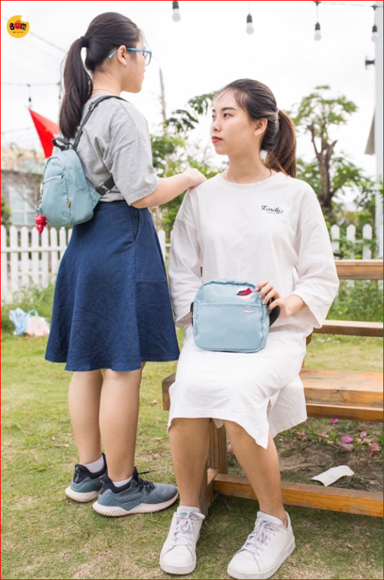 Balo thời trang nữ, chất liệu vải dù nhẹ, đa dạng màu chọn