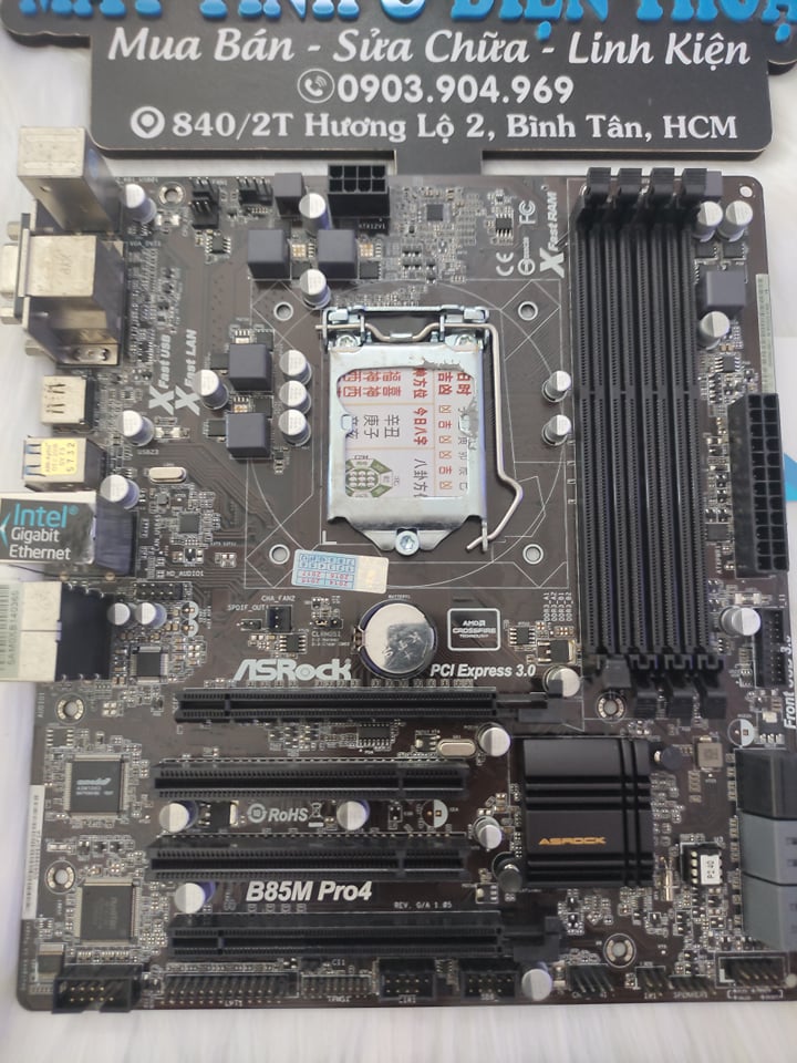 Mainboard bo mạch chủ ASROCK B85M PRO 4 - hàng chính hãng