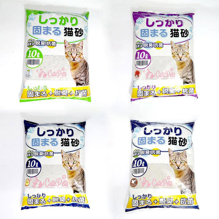Cát vệ sinh cho mèo Cat Litter 10L hàng xuất Nhật