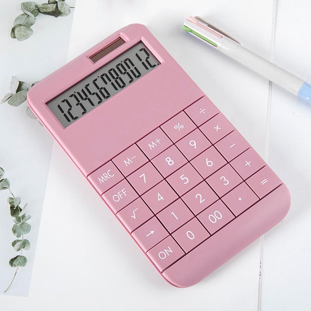 PETSOLA Electronic Desktop Calculator Standard LCD Display Sensitive Button