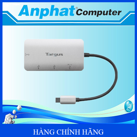 HUB USB-C Multi-Port Targus ACH228 - Hàng Chính Hãng