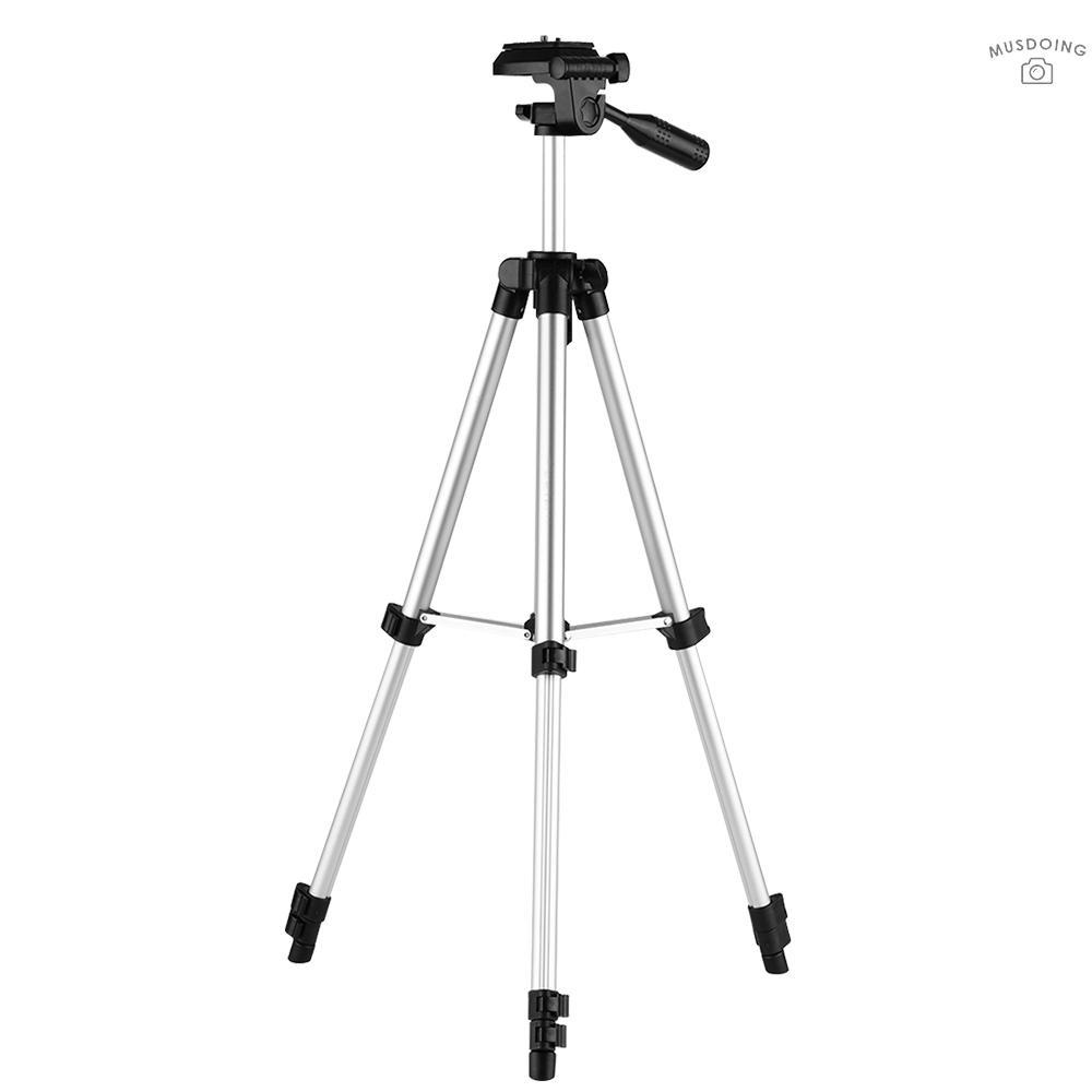 Gậy Ba Chân Bằng Hợp Kim Nhôm Chịu Lực Tối Đa 2.5kg Kích Thước 46inch / 118cm Cho Máy Ảnh Canon Nikon Sony Dslr Ildc Dvs