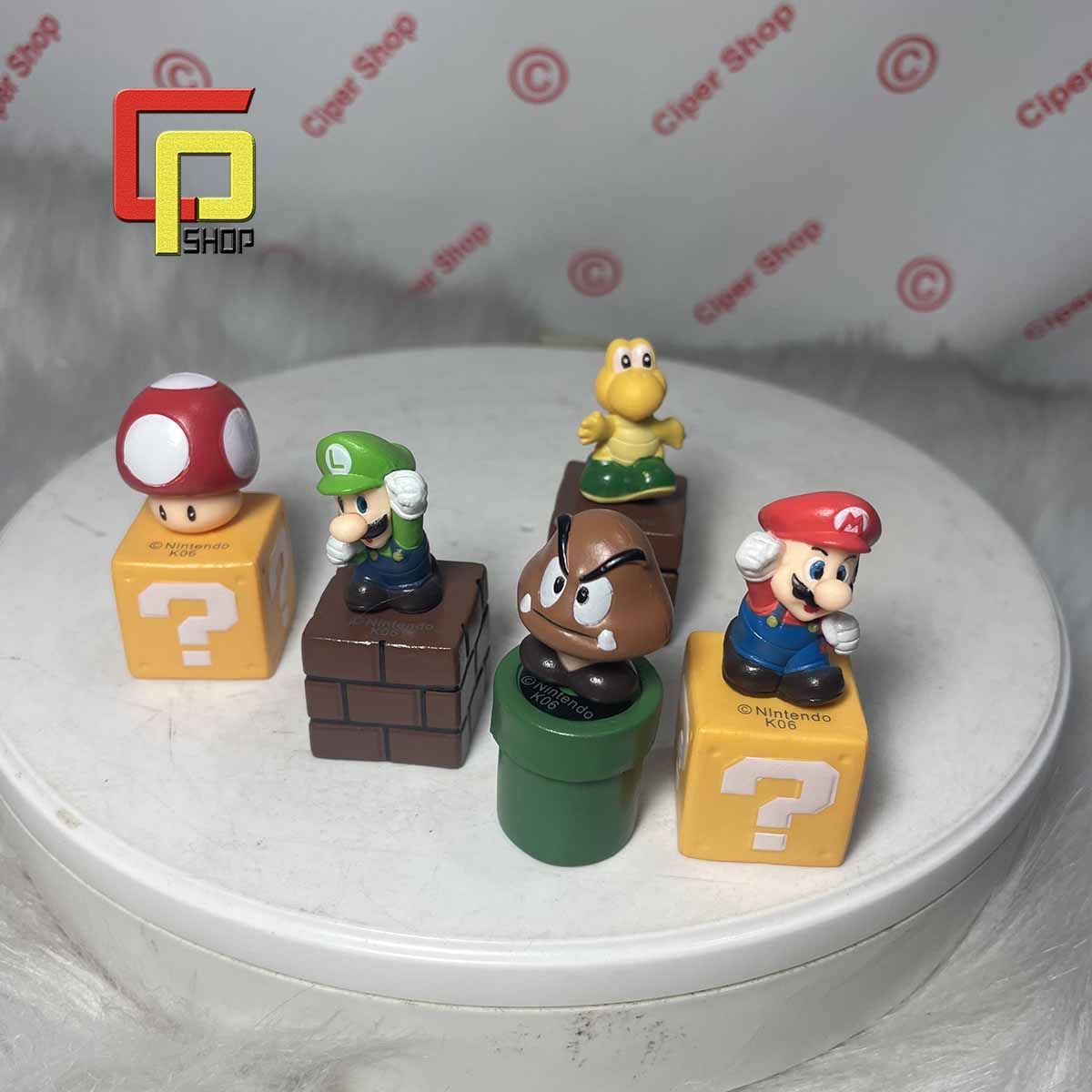 Mô hình nhân vật trong game Mario - Figure Mario bros - Mô hình Mario mini