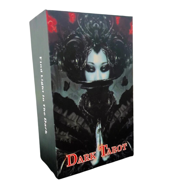 (Size Gốc) Bộ Bài Dark Tarot 78 Thẻ, Hộp Cứng