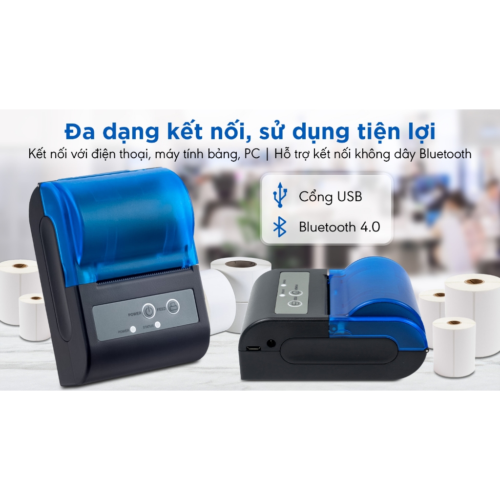 Máy in hóa đơn SingPC Print - M103 - Hàng chính hãng