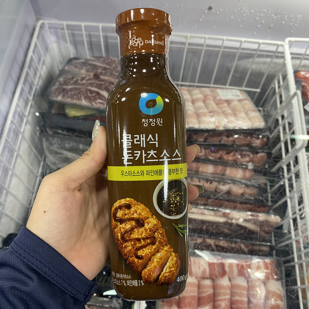 Sốt Thịt Chiên Xù Kiểu Cổ Điển Daesang Hàn Quốc Chai 400G / 대상) 파인애플 돈까스 소스 400G
