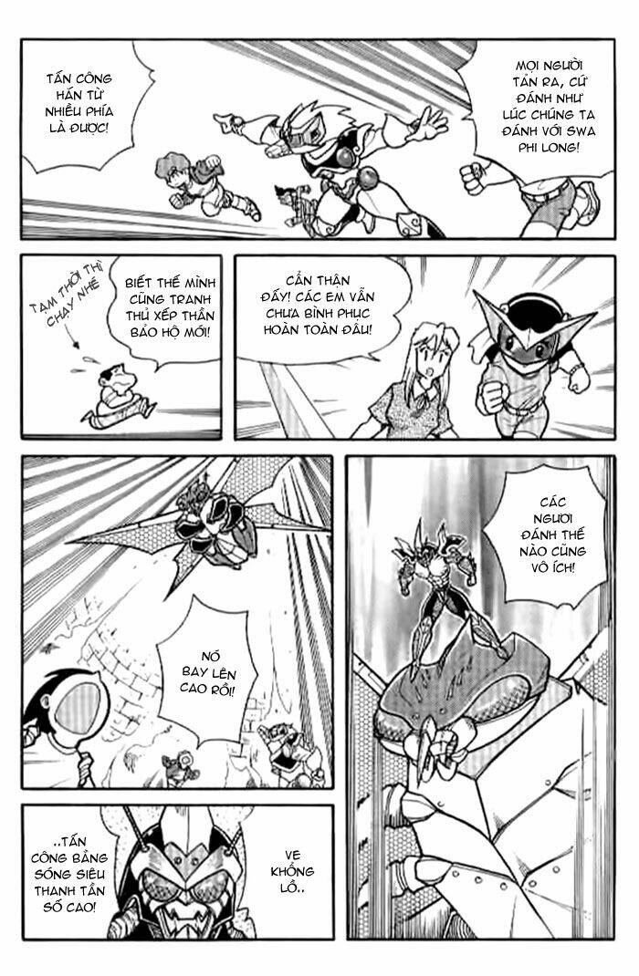 hiệp sĩ giấy - origami fighter chapter 23 24