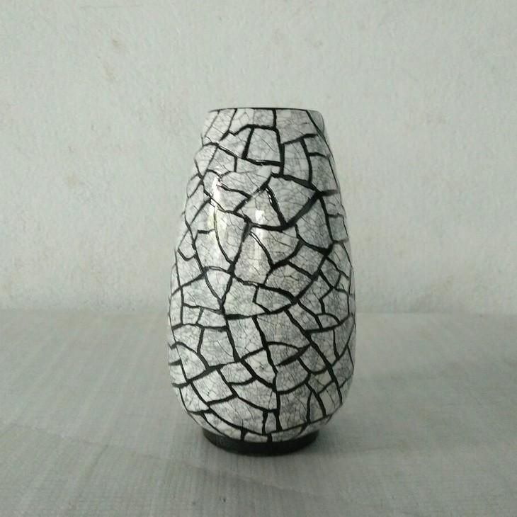 Bình hoa gỗ sơn mài