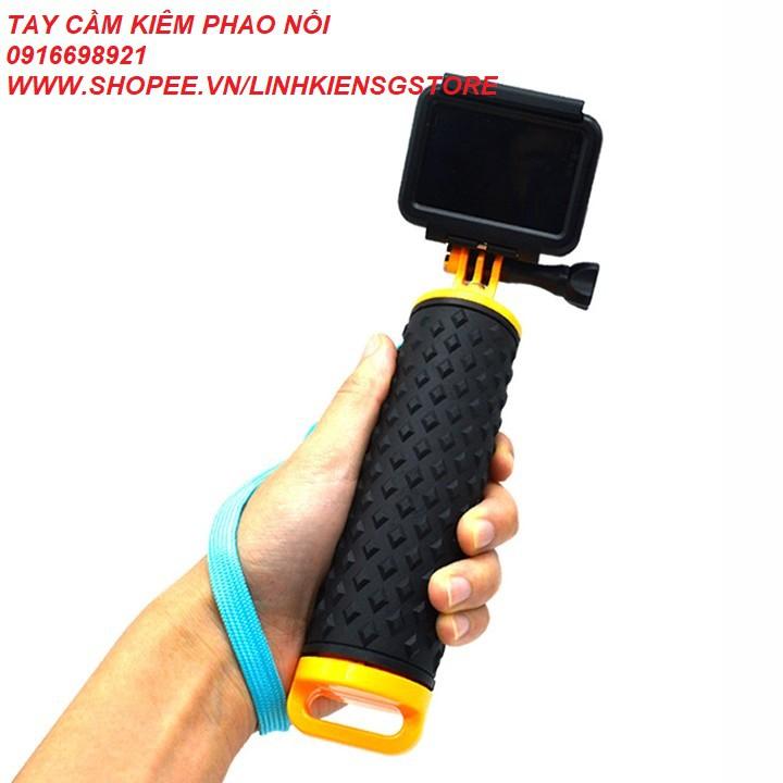 Tay cầm Kiêm phao nổi dưới nước chống thấm cho GoPro Hero 8 Hero 7 Fusion DJI Osmo