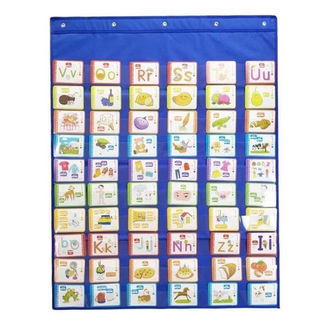 Pocket Chart  - Bảng gài thẻ  Size 75*110 cm