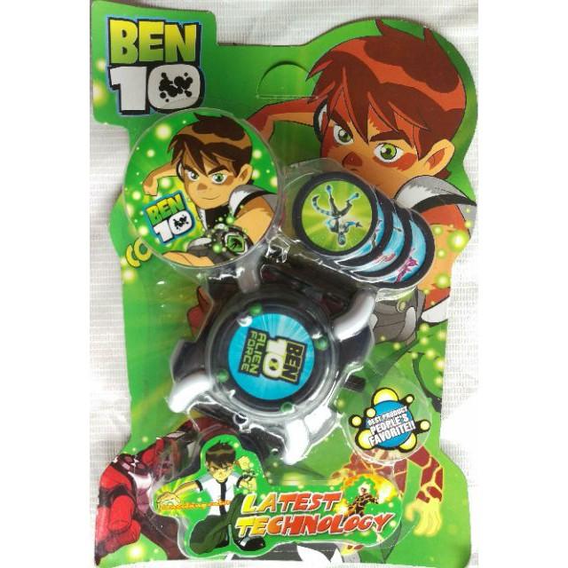 đồng hồ ben 10 cho bé  bắn đĩa