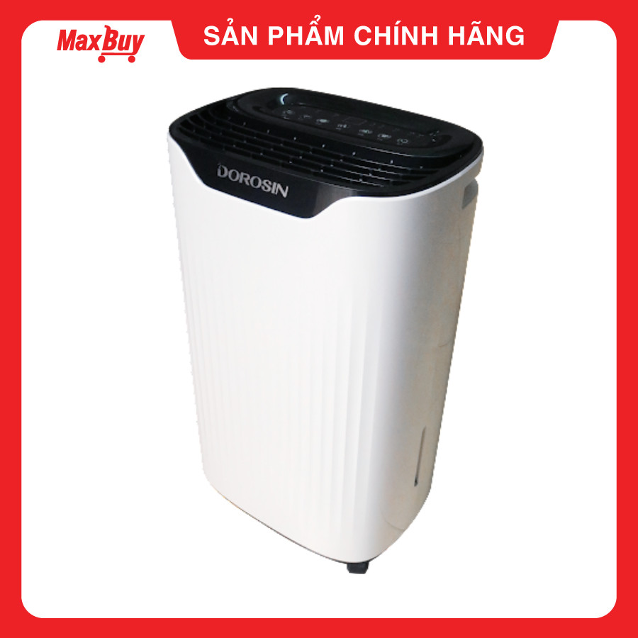 Máy hút ẩm gia dụng chính hãng Dorosin 612 hàng chính hãng (10-40m2)/Công suất hút ẩm 12 lít /ngày - Cảm biến điện tử thông minh - Độ ồn thấp