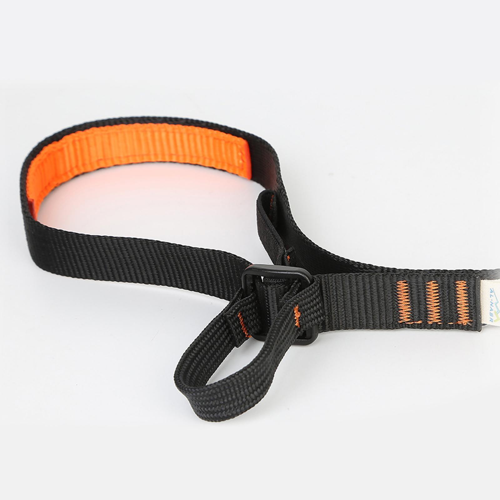 Foot Ascender Loop Adjustable Foot Ascender with Carabiner Hooks
