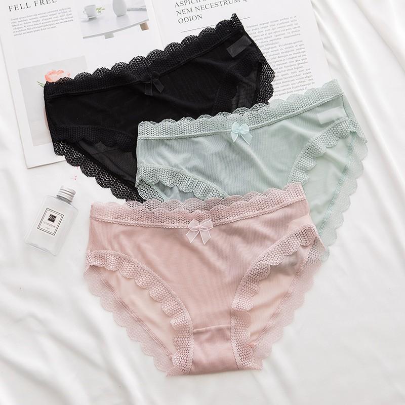 Quần lót ren gợi cảm sexy siêu mỏng nhiều màu QL57