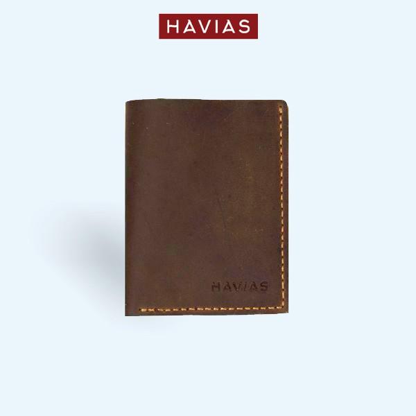 Ví Da đứng Venumi Handcrafted Wallet HAVIAS