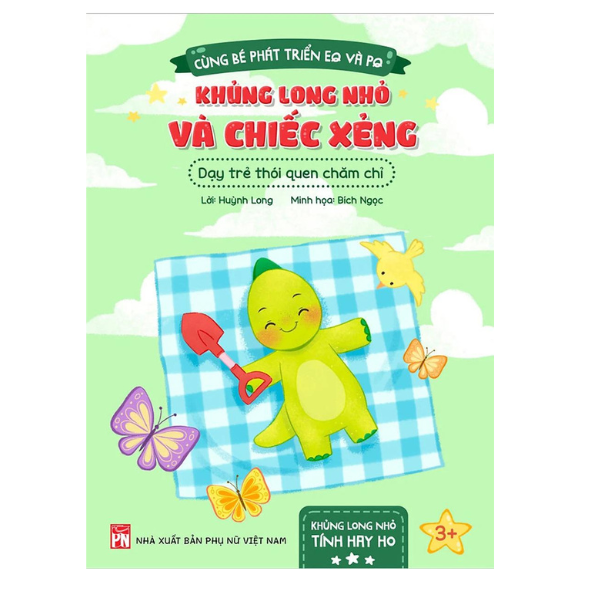 Sách Kỹ Năng Đạo Đức Cho Trẻ - Cùng Bé Phát Triển EQ Và PQ - Khủng Long Nhỏ Và Chiếc Xẻng (PN)