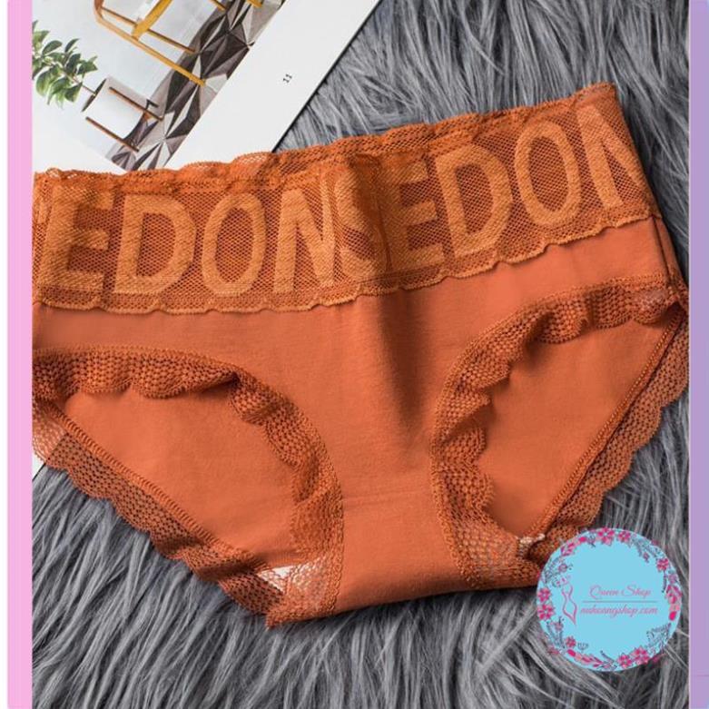 Quần lót cotton nữ cạp ép không viền - quần lót kháng khuẩn siêu đẹp DL118