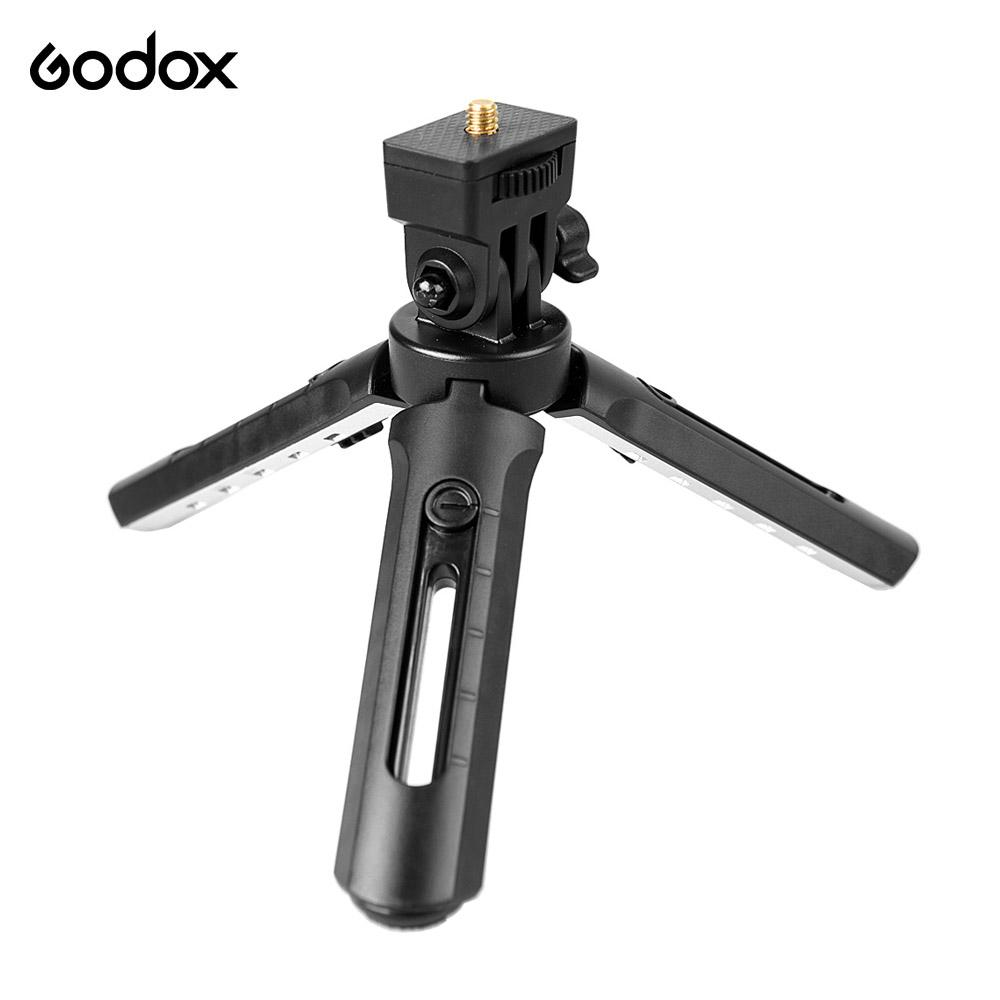 Chân đế gấp ba chân mini Godox MT01 để bàn có vít gắn 1/4 "5 mức có thể điều chỉnh cho Godox AD200 Godox A1