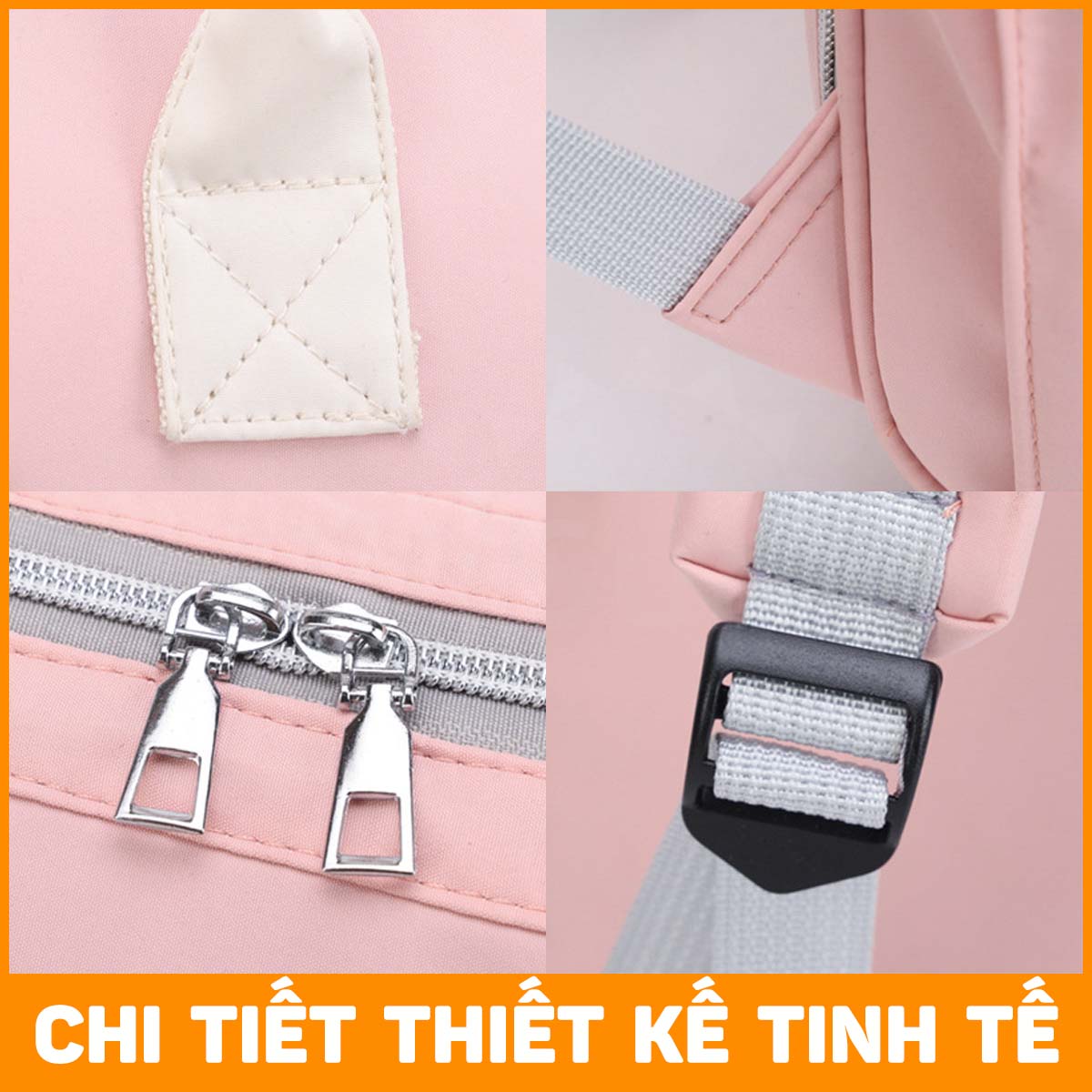 Balo bỉm sữa cho mẹ và bé giữ nhiệt đa năng cao cấp MySun Summer