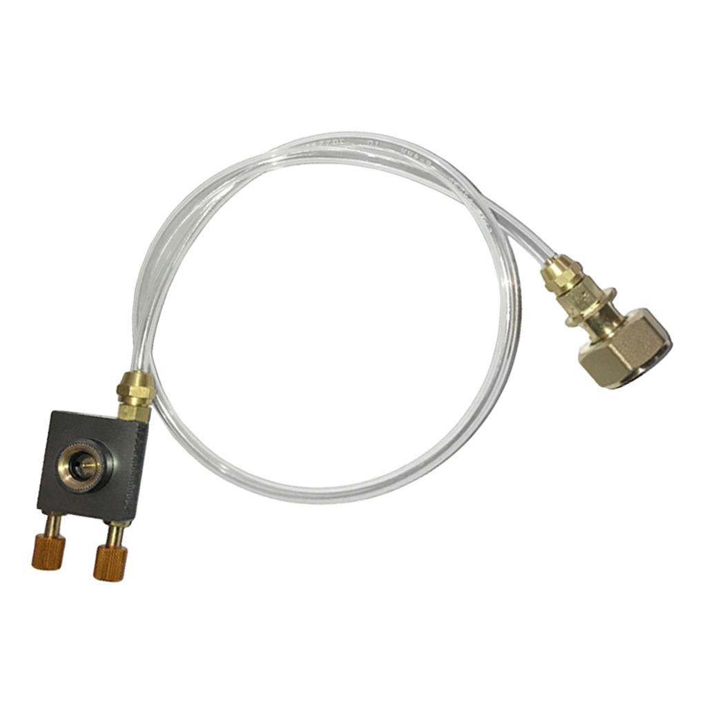 Gas Stove Converter Adapter Camping Stove Gas Regulator Hose
